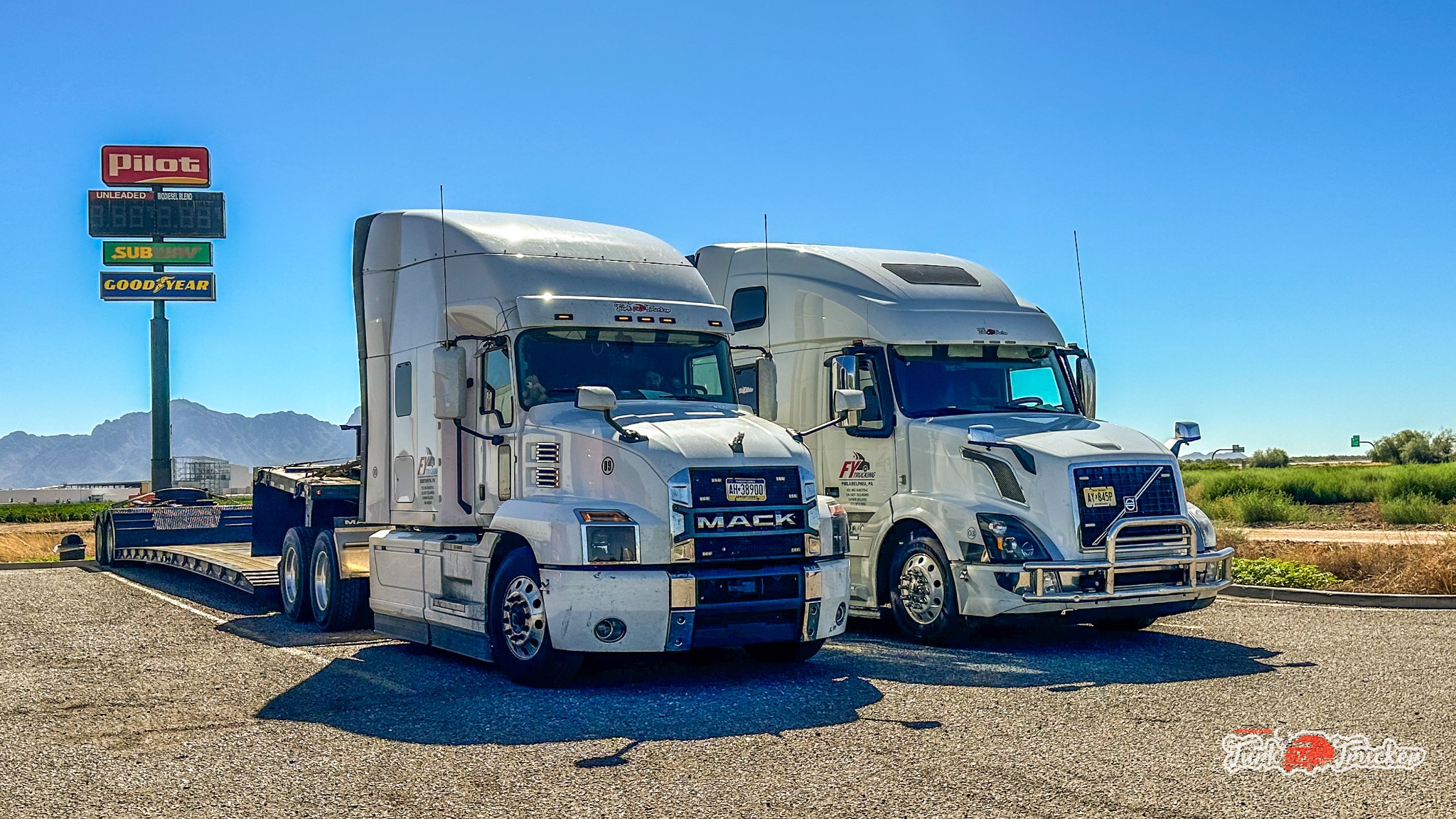 FY Trucking fleet
